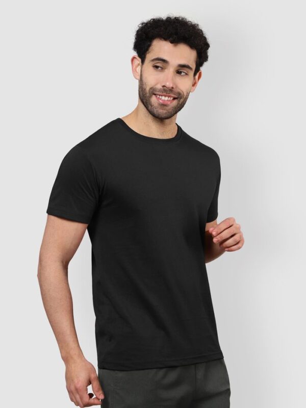 Maffiacaso Black Plain T-Shirt 2.0