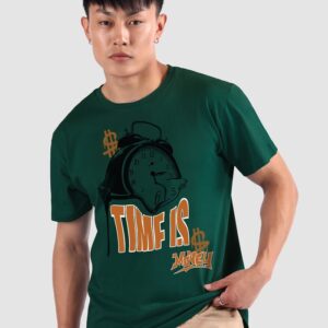 Maffiacaso Time Is Money Half Sleeve T-Shirt