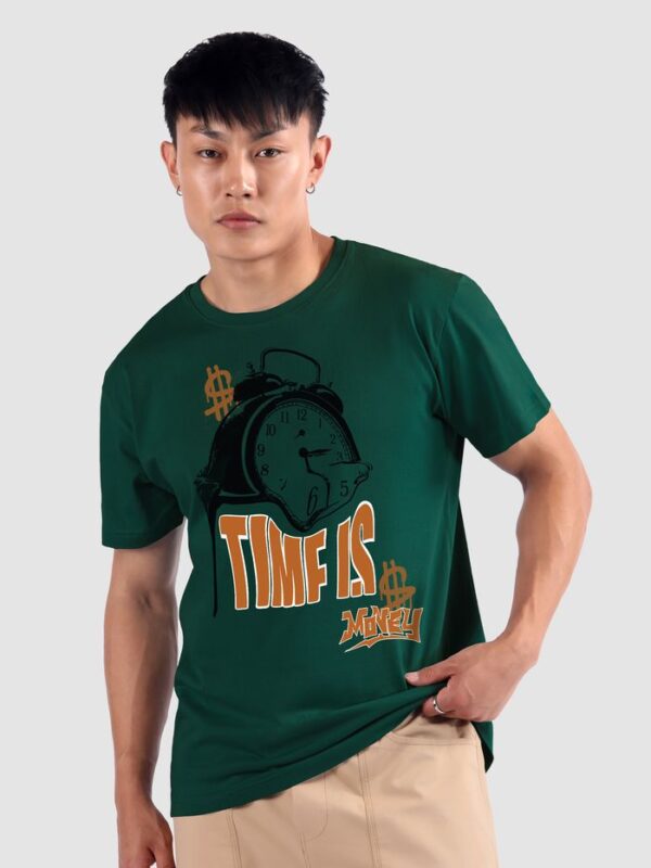 Maffiacaso Time Is Money Half Sleeve T-Shirt