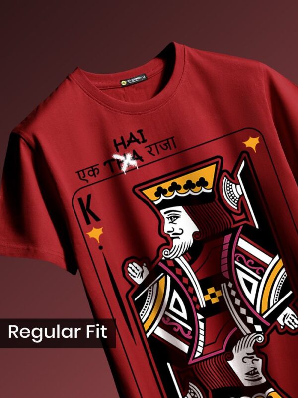 Maffiacaso Raja Printed T-Shirt - Image 2