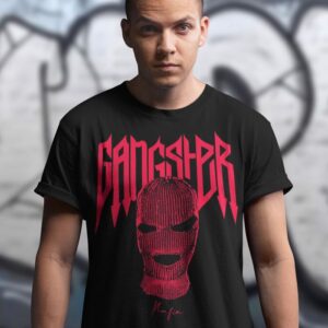 Maffiacaso Gangster Half Sleeve Printed T-Shirt