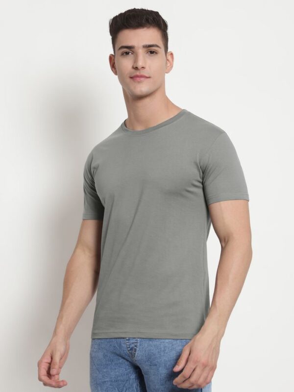 Maffiacaso Space Grey Plain T-Shirt 2.0
